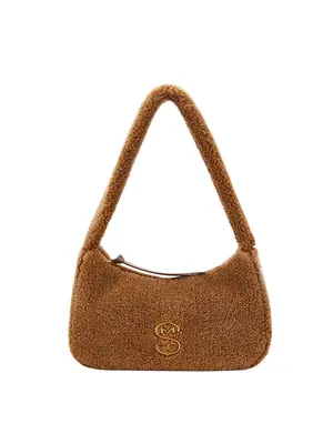 Smting fluffy hobo bag