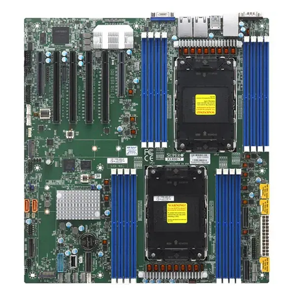 MBD-X13DEI-T-O Supermicro 4th/ 5th Gen Intel Xeon 4x PCIe 5.0 x16 and 2x PCIe 5.0 x8 Socket LGA4677 E-ATX Server Motherboard