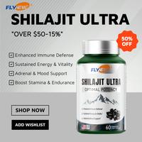 Flynew Optimal Potency Shilaj*t Ultra 60 Capsules Made in USA with Essential Minerals for Healthy Aging & Immune System Suppo...