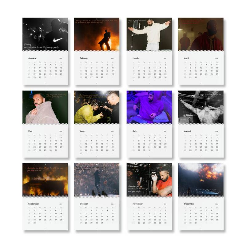 Slime You Out Drake Calendar (2024)