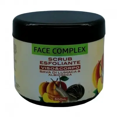 Face Complex Exfoliating Face & Body Scrub with Snail Slime and Apricot