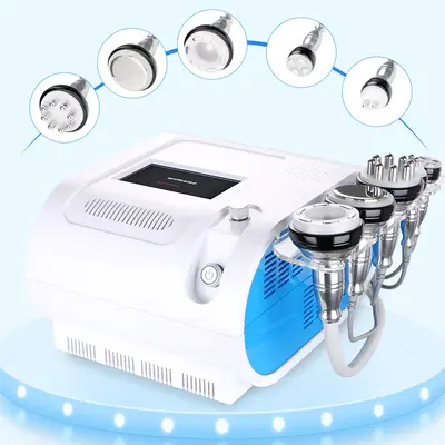 5 in 1 Unoisetion Cavitation Vacuum Sextupolar 3D Smart RF Photon Therapy Fat Loss for Spa Salon Studio Home Use | YH-5414