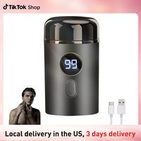 Mini Electric Shaver, Valentine Gift,Travel Shaver, IPX7 Waterproof Cordless Portable Shaver, Type-C Rechargeable, Mini Shave...