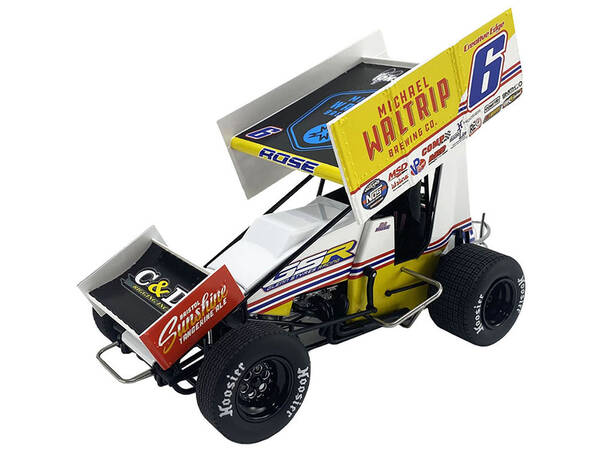 Winged Sprint Car 6 Bill Rose \