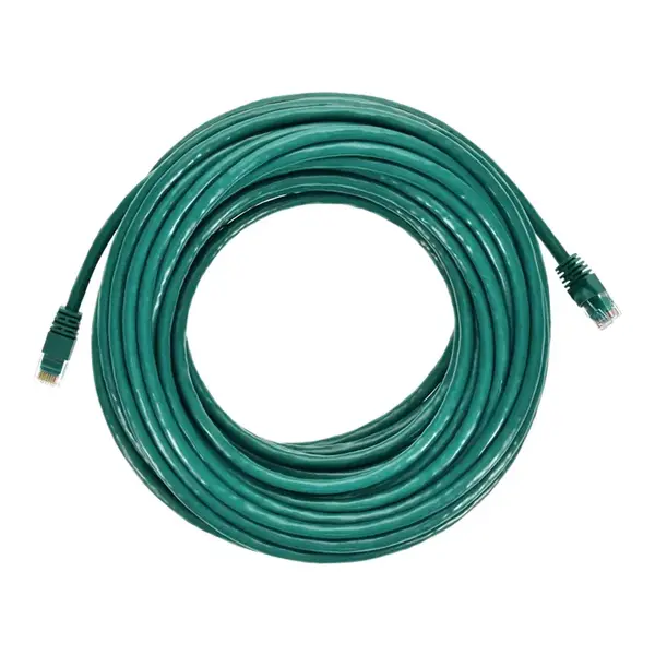 2324 Monoprice Cat6 Ethernet Patch Cable Snagless RJ45 Stranded 550MHz UTP Pure Bare Copper Wire 24AWG 50ft Green