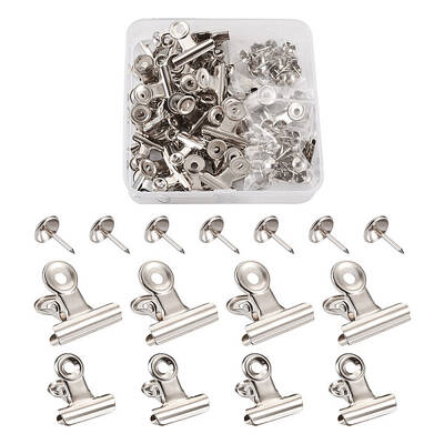 Iron Clips and Round Head Drawing Pins
