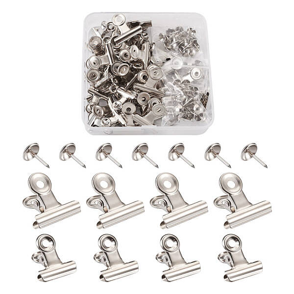Iron Clips and Round Head Drawing Pins