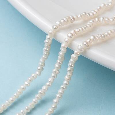 Natural Cultured Freshwater Pearl Beads Strands