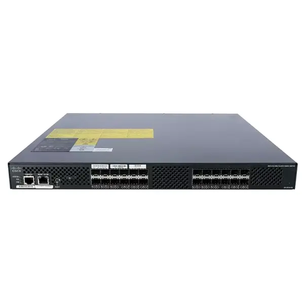 DS-C9124-K9 Cisco MDS 9124 24 x Ports 4GB/s 1U Rack-mountable Fibre Channel Fabric Switch