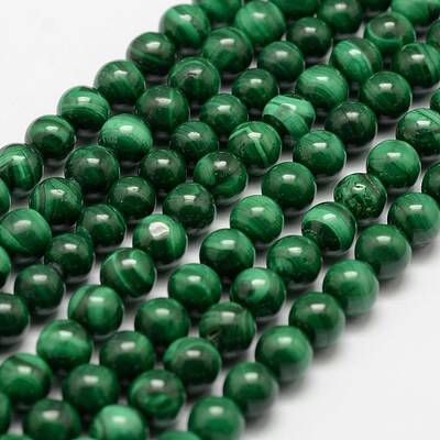 Natural Malachite Beads Strands