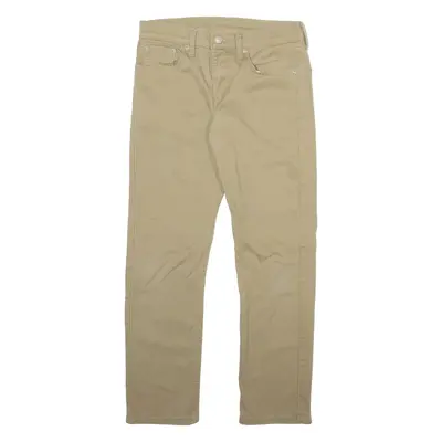 LEVI'S 502 Mens Trousers Beige Regular Straight W29 L30