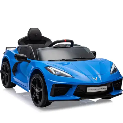 Garvee Ride - P Series: 12V Kids Ride on Car Licensed Corvette Battery Powered Car Toddles Electric Sports Car Toy with Remot...