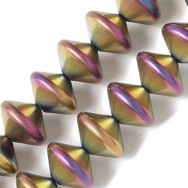 Electroplate Glass Beads Strands
