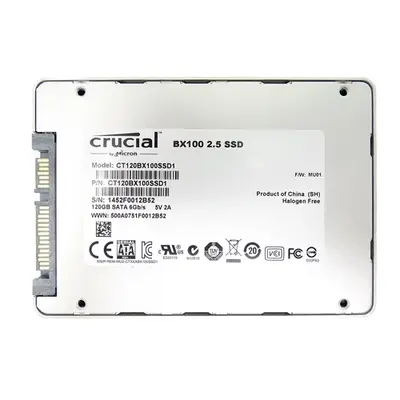 Crucial CT120BX100SSD1 | Bx100 120GB Multi-Level Cell SATA 6Gb/s 2.5-Inch Solid State Drive