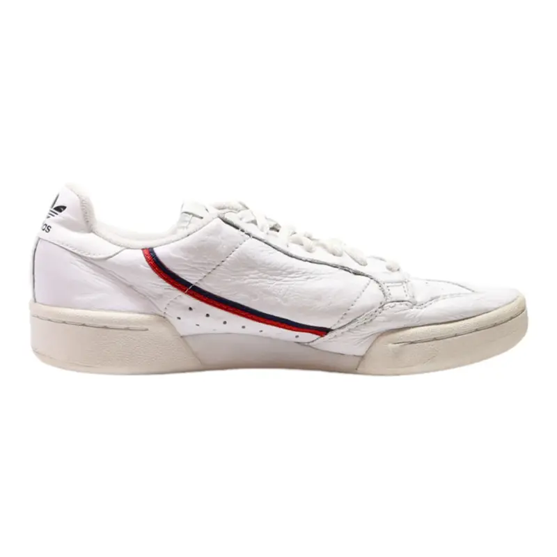 ADIDAS Sneaker Trainers White Leather Mens UK 7