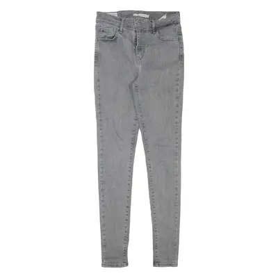 LEVI'S 720 High Rise Womens Jeans Grey Regular Skinny W26 L30