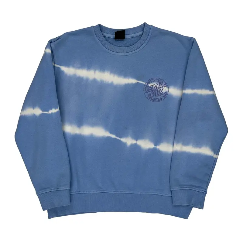 Santa Cruz Sweatshirt - Large Blue Cotton