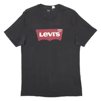 LEVI'S Mens T-Shirt Black M