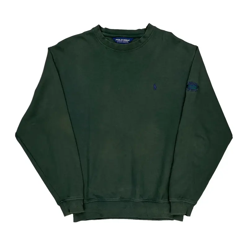 Polo Golf Ralph Lauren Sweatshirt - Medium Green Cotton