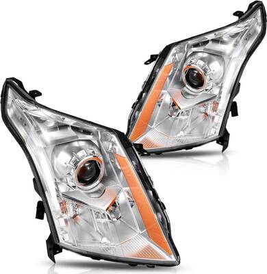 YITAMOTOR® Headlights Assembly Compatible with 2010 2011 2012 2013 2014 2015 2016 Cadillac SRX OE Projector Headlamp (Driver...