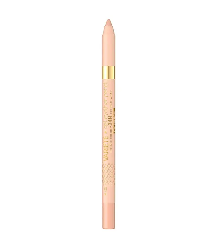 Eveline Cosmetics Variété Waterproof Gel Pencil For Eyes Color 06 Sparkling Wine 1 Pc