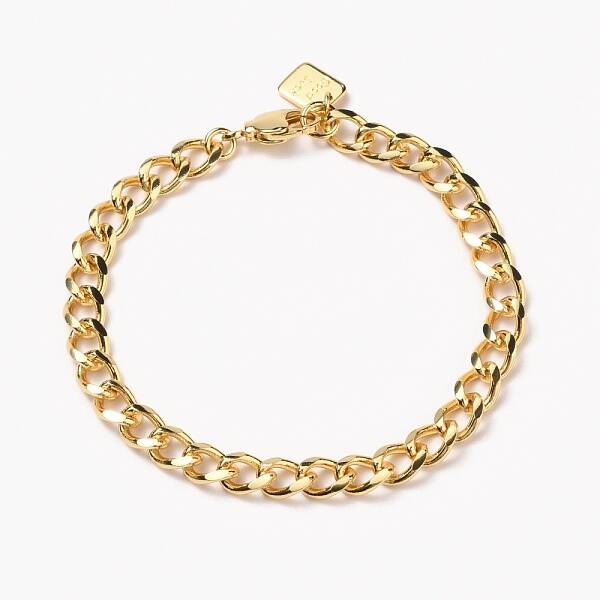Brass Cuban Link Chain Bracelets