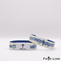 Daily Bible Verse Bracelet – Faith Link Daily Bible Verse Bracelet – Tap Phone For Daily Bible Verse - Waterproof, Revers...