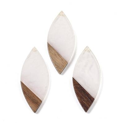 Resin & Wood Big Pendants