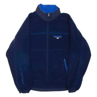 POLO SPORT RALPH LAUREN Mens Fleece Jacket Blue XL