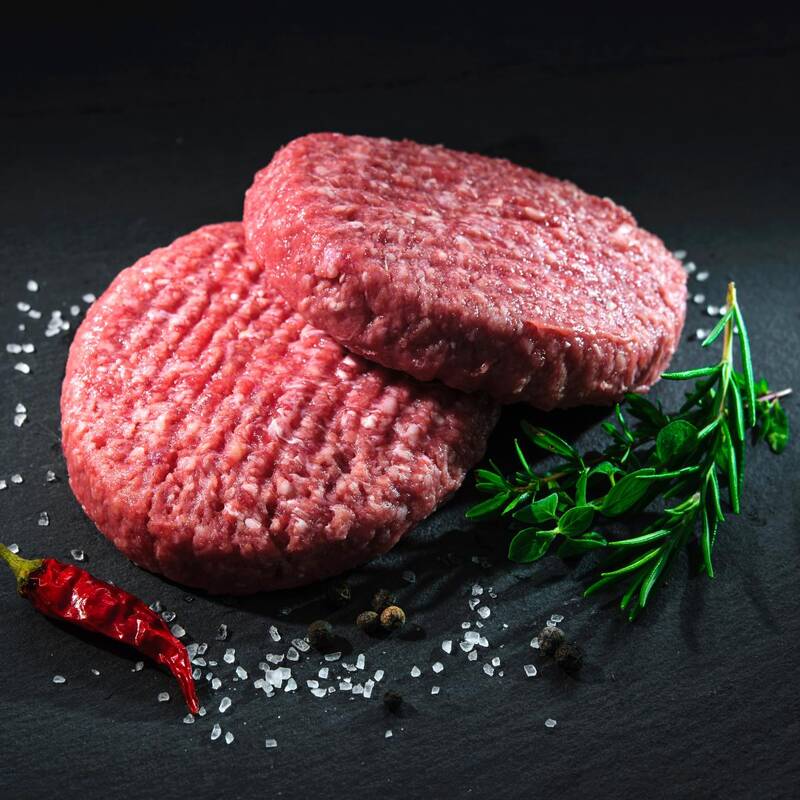 BlackboxMeats Ground Beef Patty  80/20, 2lb Packs 4 x 8oz