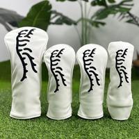 Abstract Tiger Pattern Golf Club Head Cover, 1 Set Durable & Waterproof Golf Club Protection Cover, Golf Accessories for Men ...