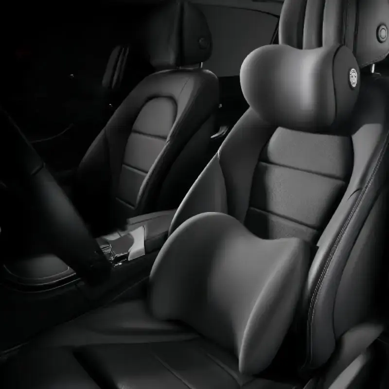 Car Neck Pillow Lumbar Support, 1 Count Comfortable Car Neck Pillow Waist Pillow, Universal Auto Interior Accessories, Car A...