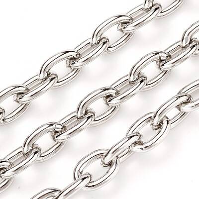 Tarnish Resistant 304 Stainless Steel Cable Chains