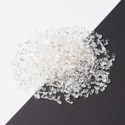 Natural Quartz Crystal Beads