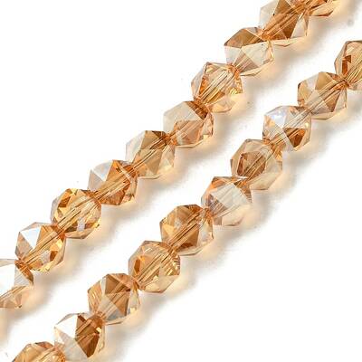 Electroplate Glass Beads Strands