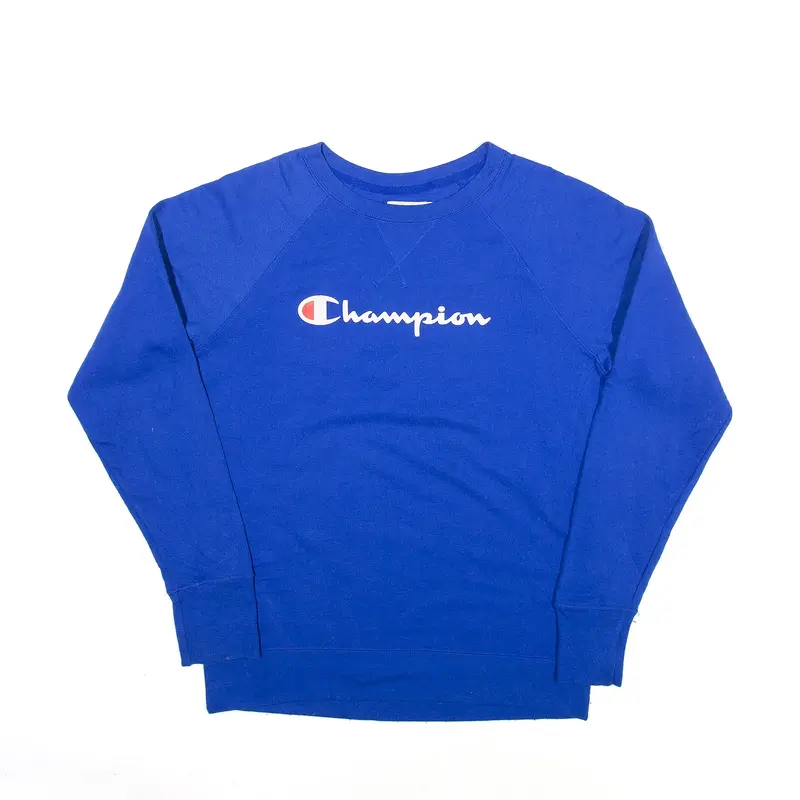 CHAMPION Blue Sweatshirt S