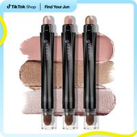 【HOT】LUXAZA 3Pcs Creamy Eyeshadow Stick Makeup Set Cosmetic Waterproof Shimmer #cozyvibes #effortlessbeauty