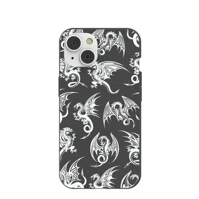 Black Mythical Dragons iPhone 14/16e Case
