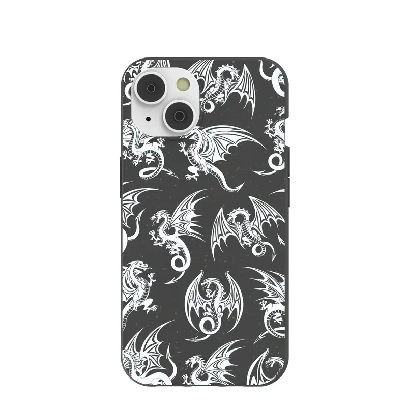 Black Mythical Dragons iPhone 14/16e Case