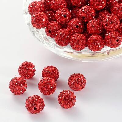 Pave Disco Ball Beads