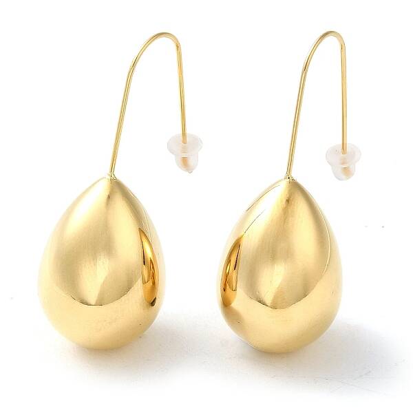 PVD Vacuum Plating 304 Stainless Steel Dangle Earrings