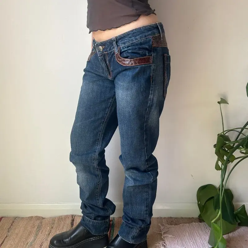 Just Cavalli Jeans - 32W UK 8 Blue Cotton