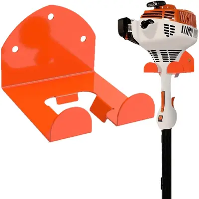 Heavy-duty Steel Weed Trimmer Wall Rack, Organize Your Garage with Metal Tool Storage, Home Garden Tool Organizer, Yard Tool ...