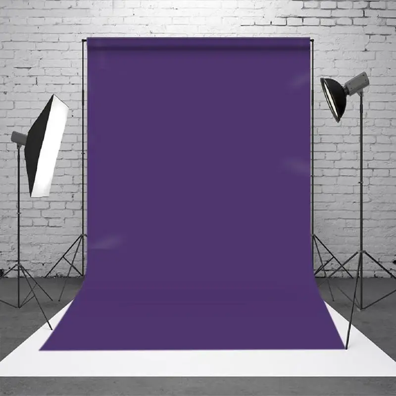 Professional Solid Purple Portrait Photography Backdrop - Aperturee