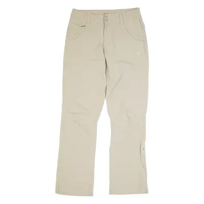 THE NORTH FACE Outdoor Womens Trousers Beige Relaxed Straight W28 L31