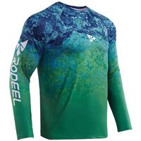 RODEEL UPF 50+ Sun UV Protection Shirts, Men Long Sleeve Round Neck Lightweight Quick Dry Breathable Cooling Performance Rash...