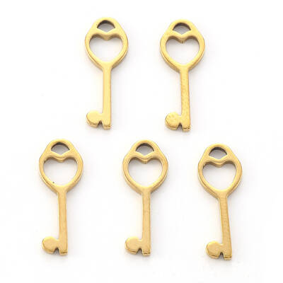 PVD Vacuum Plating 304 Stainless Steel Charms