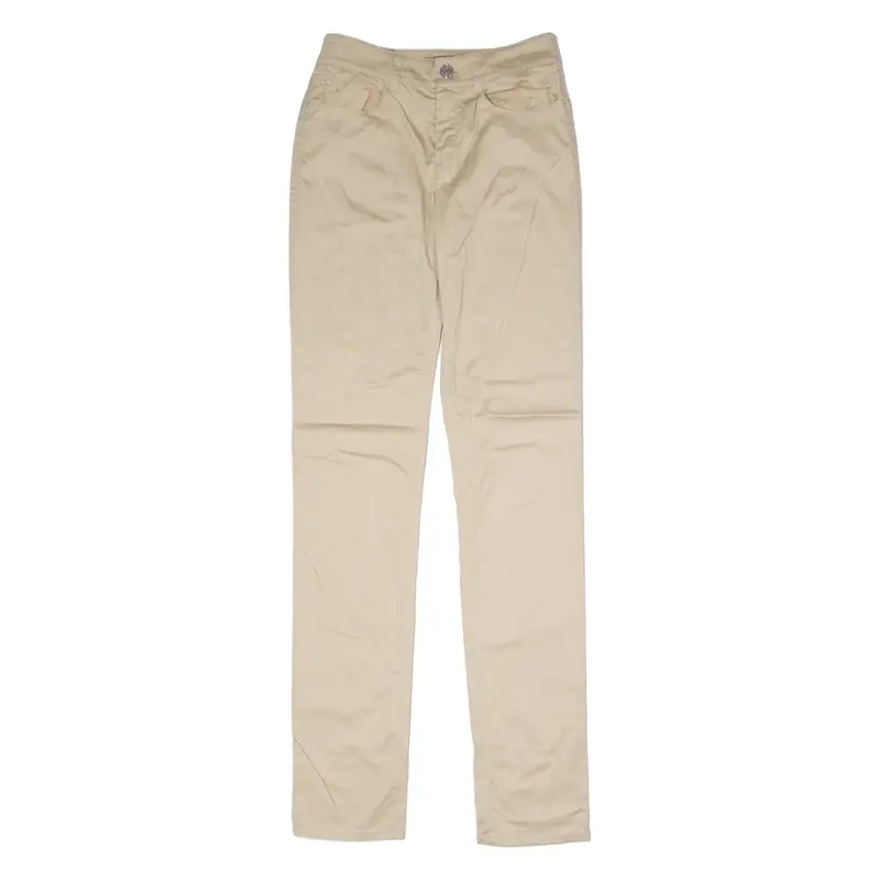 ARMANI JEANS Womens Trousers Beige Regular Skinny W26 L34