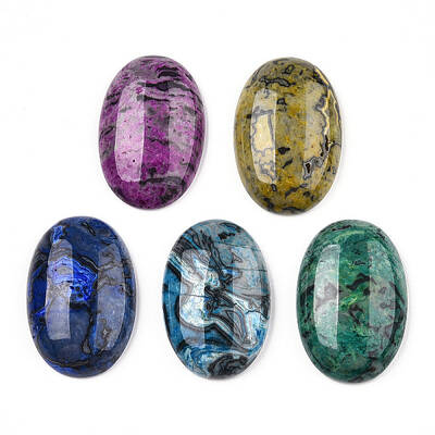 Natural Ripple Jasper Cabochons