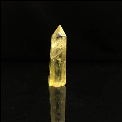 Point Tower Natural Citrine Home Display Decoration